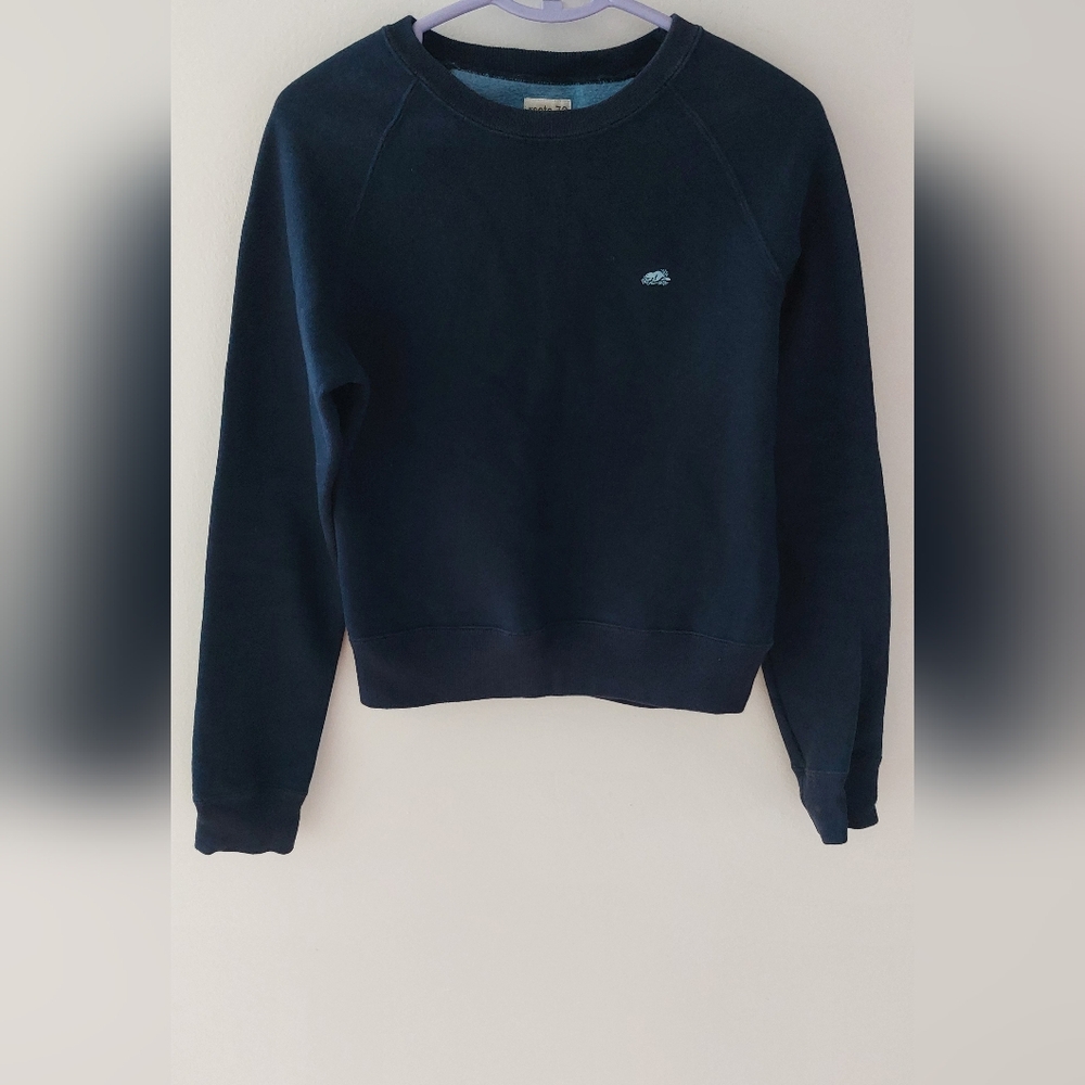 Roots dark blue sweatshirt for women